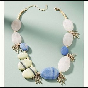 Anthropologie PIA asymmetrical bib necklace